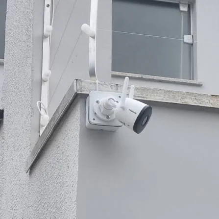 Instalação de sistema de CFTV IP